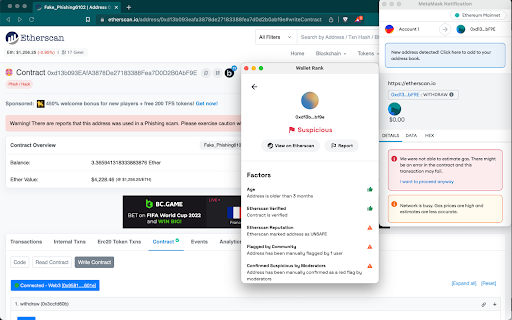 Wallet Rank from Chrome web store to be run with OffiDocs Chromium online Wallet Rank from Chrome web store to be run with OffiDocs Chromium online