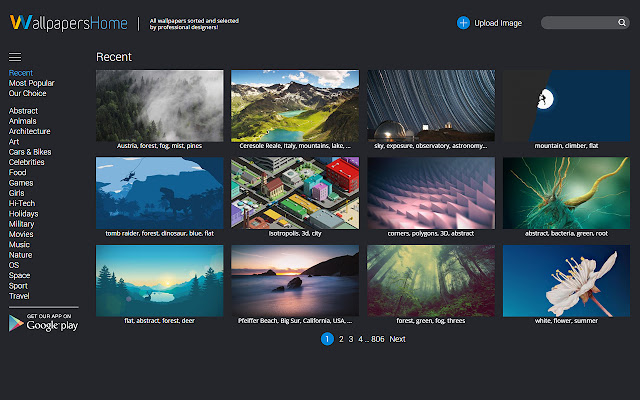 Wallpapers Home from Chrome web store to be run with OffiDocs Chromium online Wallpapers Home from Chrome web store to be run with OffiDocs Chromium online
