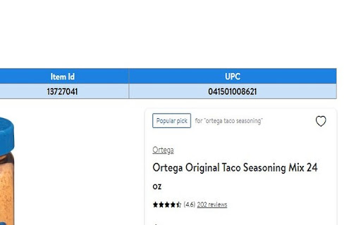 Walmart Extractor znzinc from Chrome web store to be run with OffiDocs Chromium online Walmart Extractor znzinc from Chrome web store to be run with OffiDocs Chromium online