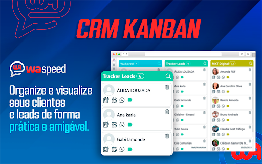 WaSpeed: Superpoderes para o seu WhatsApp, CRM e muito mais from Chrome web store to be run with OffiDocs Chromium online WaSpeed: Superpoderes para o seu WhatsApp, CRM e muito mais from Chrome web store to be run with OffiDocs Chromium online