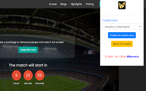watch live football from Chrome web store to be run with OffiDocs Chromium online watch live football from Chrome web store to be run with OffiDocs Chromium online