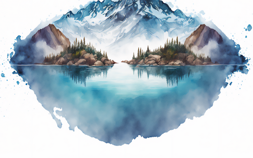 Watercolor Mountain Lake from Chrome web store to be run with OffiDocs Chromium online Watercolor Mountain Lake from Chrome web store to be run with OffiDocs Chromium online