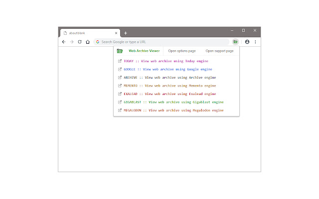 Web Archive Viewer from Chrome web store to be run with OffiDocs Chromium online Web Archive Viewer from Chrome web store to be run with OffiDocs Chromium online