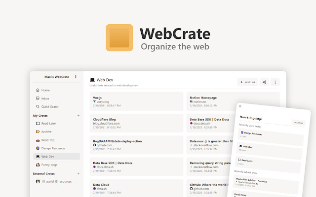 WebCrate Browser Extension from Chrome web store to be run with OffiDocs Chromium online WebCrate Browser Extension from Chrome web store to be run with OffiDocs Chromium online