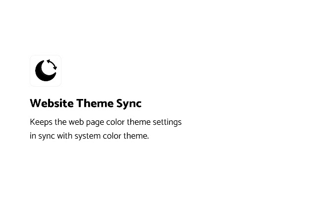 Website Theme Sync from Chrome web store to be run with OffiDocs Chromium online Website Theme Sync from Chrome web store to be run with OffiDocs Chromium online