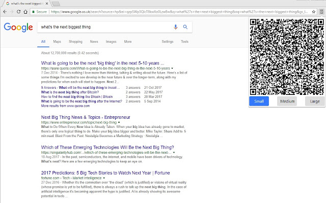 Website to QR code from Chrome web store to be run with OffiDocs Chromium online Website to QR code from Chrome web store to be run with OffiDocs Chromium online