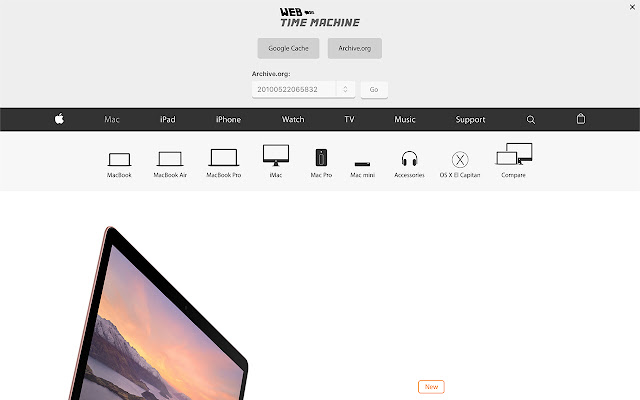 Web TimeMachine from Chrome web store to be run with OffiDocs Chromium online Web TimeMachine from Chrome web store to be run with OffiDocs Chromium online