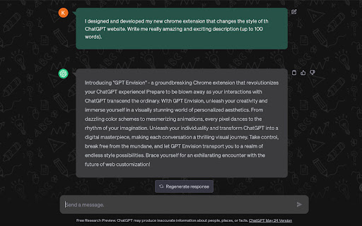 WhatsApp ChatGPT Theme from Chrome web store to be run with OffiDocs Chromium online WhatsApp ChatGPT Theme from Chrome web store to be run with OffiDocs Chromium online