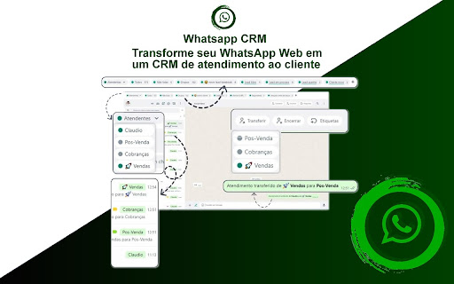 Whatsapp CRM from Chrome web store to be run with OffiDocs Chromium online Whatsapp CRM from Chrome web store to be run with OffiDocs Chromium online