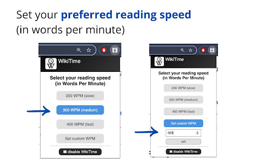 WikiTime Reading time for Wikipedia from Chrome web store to be run with OffiDocs Chromium online WikiTime Reading time for Wikipedia from Chrome web store to be run with OffiDocs Chromium online