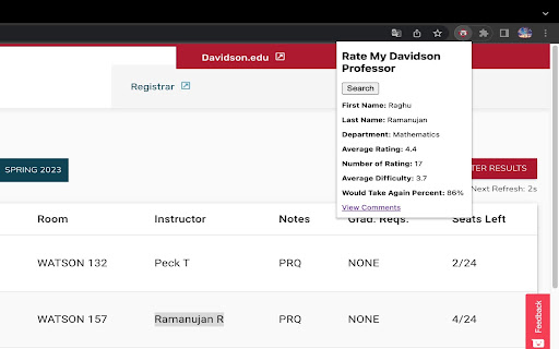 Wildcat RMP from Chrome web store to be run with OffiDocs Chromium online Wildcat RMP from Chrome web store to be run with OffiDocs Chromium online