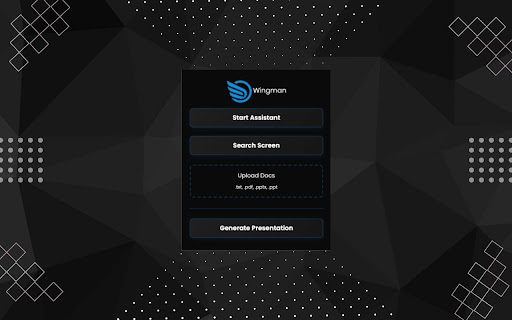 Wingman from Chrome web store to be run with OffiDocs Chromium online Wingman from Chrome web store to be run with OffiDocs Chromium online