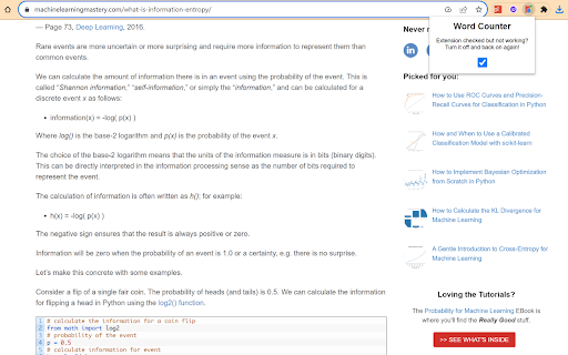 Word and Char Counter from Chrome web store to be run with OffiDocs Chromium online Word and Char Counter from Chrome web store to be run with OffiDocs Chromium online