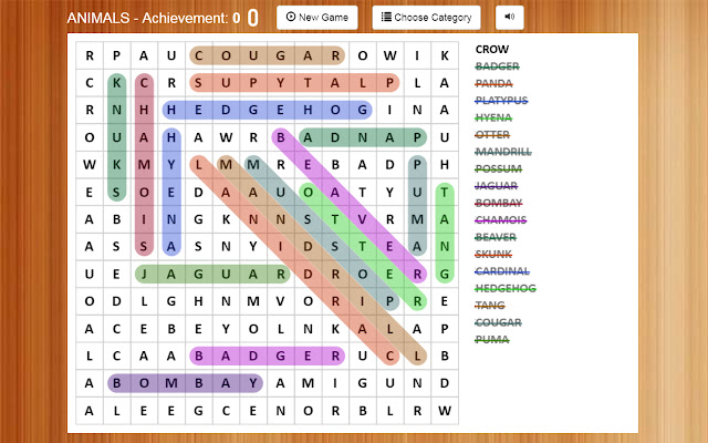 Word Search Unlimited from Chrome web store to be run with OffiDocs Chromium online Word Search Unlimited from Chrome web store to be run with OffiDocs Chromium online