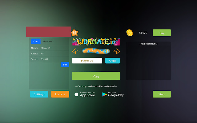 Worm Clan from Chrome web store to be run with OffiDocs Chromium online Worm Clan from Chrome web store to be run with OffiDocs Chromium online