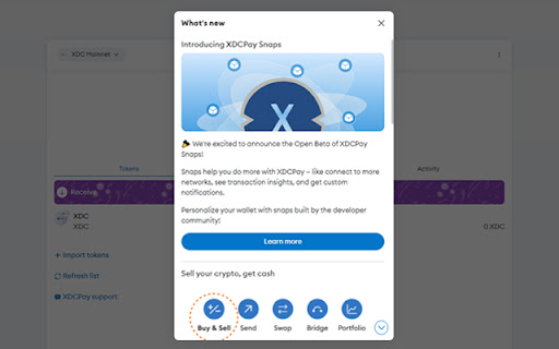 XDCPay from Chrome web store to be run with OffiDocs Chromium online XDCPay from Chrome web store to be run with OffiDocs Chromium online