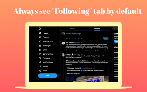 X Following Tab Switcher from Chrome web store to be run with OffiDocs Chromium online X Following Tab Switcher from Chrome web store to be run with OffiDocs Chromium online