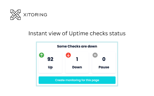 Xitoring from Chrome web store to be run with OffiDocs Chromium online Xitoring from Chrome web store to be run with OffiDocs Chromium online