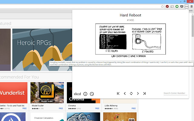 xkcd Comics Viewer from Chrome web store to be run with OffiDocs Chromium online xkcd Comics Viewer from Chrome web store to be run with OffiDocs Chromium online