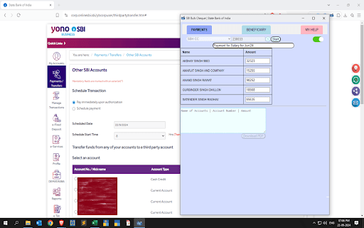 Xlsdeal SBI Bulk Cheque from Chrome web store to be run with OffiDocs Chromium online Xlsdeal SBI Bulk Cheque from Chrome web store to be run with OffiDocs Chromium online