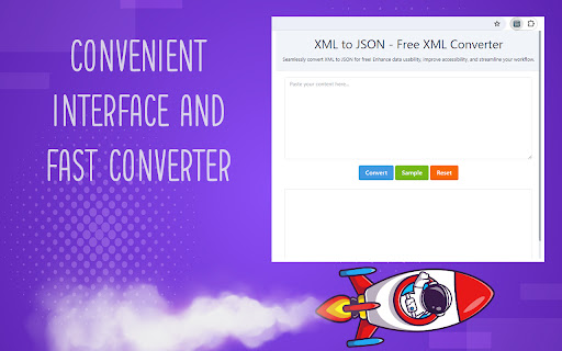 XML to JSON Free XML Converter from Chrome web store to be run with OffiDocs Chromium online XML to JSON Free XML Converter from Chrome web store to be run with OffiDocs Chromium online