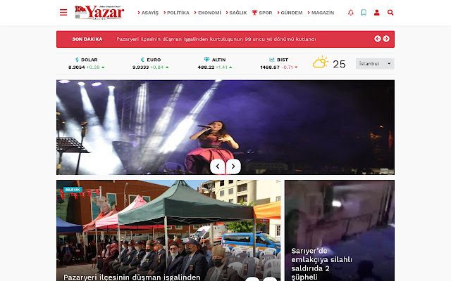 Yazar Gazetesi Haberler from Chrome web store to be run with OffiDocs Chromium online Yazar Gazetesi Haberler from Chrome web store to be run with OffiDocs Chromium online
