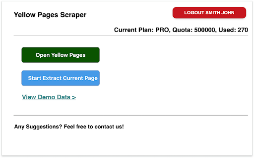 Yellow Leads Extractor from Chrome web store to be run with OffiDocs Chromium online Yellow Leads Extractor from Chrome web store to be run with OffiDocs Chromium online