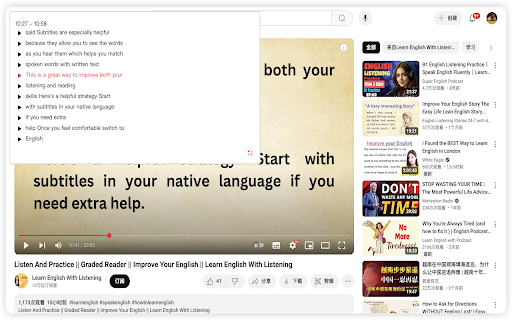 Youtube2anki from Chrome web store to be run with OffiDocs Chromium online Youtube2anki from Chrome web store to be run with OffiDocs Chromium online