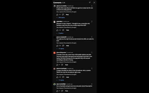 YouTube Auto Translate Comments from Chrome web store to be run with OffiDocs Chromium online YouTube Auto Translate Comments from Chrome web store to be run with OffiDocs Chromium online