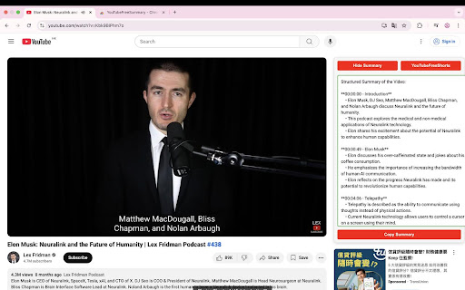YouTubeFreeSummary from Chrome web store to be run with OffiDocs Chromium online YouTubeFreeSummary from Chrome web store to be run with OffiDocs Chromium online