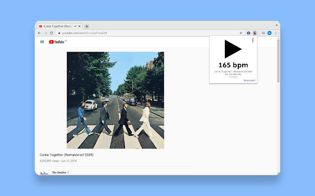 Youtube Metronome from Chrome web store to be run with OffiDocs Chromium online Youtube Metronome from Chrome web store to be run with OffiDocs Chromium online