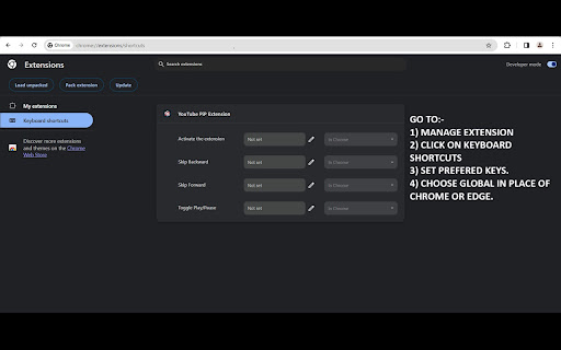 YouTube PiP Extension from Chrome web store to be run with OffiDocs Chromium online YouTube PiP Extension from Chrome web store to be run with OffiDocs Chromium online
