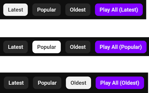 Youtube Play All from Chrome web store to be run with OffiDocs Chromium online Youtube Play All from Chrome web store to be run with OffiDocs Chromium online