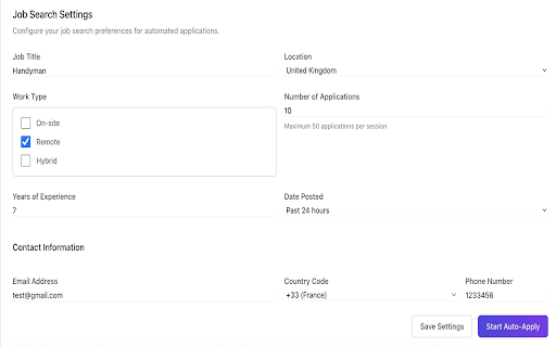 ZappyApply Automated Job Applications from Chrome web store to be run with OffiDocs Chromium online ZappyApply Automated Job Applications from Chrome web store to be run with OffiDocs Chromium online