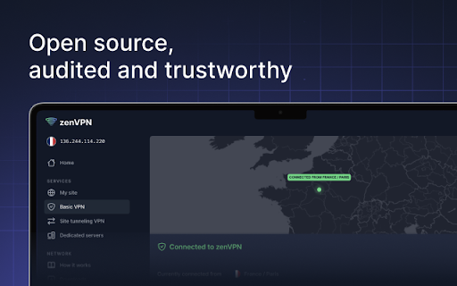 zenVPN — VPN proxy for privacy and security from Chrome web store to be run with OffiDocs Chromium online zenVPN — VPN proxy for privacy and security from Chrome web store to be run with OffiDocs Chromium online