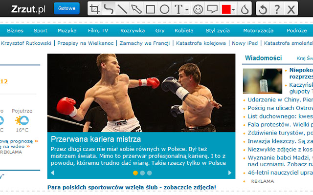Zrzut.pl from Chrome web store to be run with OffiDocs Chromium online Zrzut.pl from Chrome web store to be run with OffiDocs Chromium online