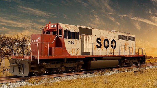 Free download Train Locomotive Transport free photo template to be edited with GIMP online image editor