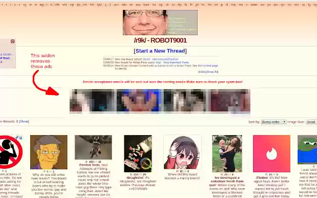 4chan ad blocker from Chrome web store to be run with OffiDocs Chromium online 4chan ad blocker from Chrome web store to be run with OffiDocs Chromium online