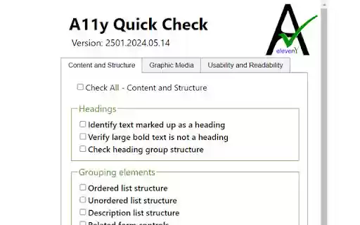 A11y quick check from Chrome web store to be run with OffiDocs Chromium online A11y quick check from Chrome web store to be run with OffiDocs Chromium online