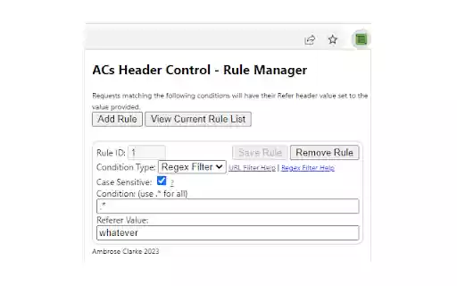 ACs Header Control from Chrome web store to be run with OffiDocs Chromium online ACs Header Control from Chrome web store to be run with OffiDocs Chromium online