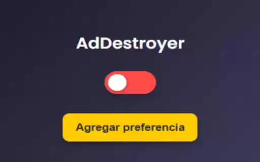 AdDestroyer from Chrome web store to be run with OffiDocs Chromium online AdDestroyer from Chrome web store to be run with OffiDocs Chromium online