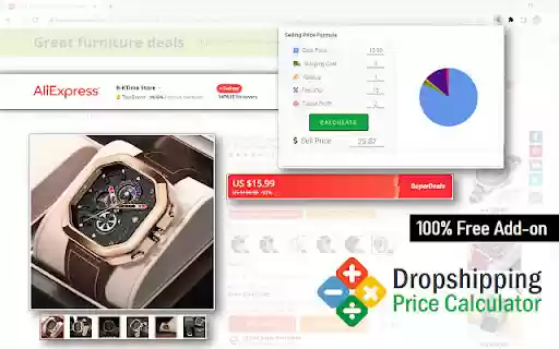Aliexpress Dropshipping Calculator from Chrome web store to be run with OffiDocs Chromium online Aliexpress Dropshipping Calculator from Chrome web store to be run with OffiDocs Chromium online