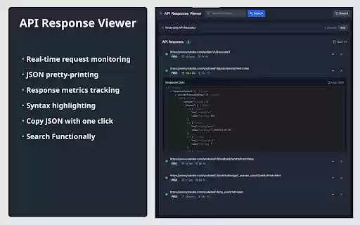API Response Viewer from Chrome web store to be run with OffiDocs Chromium online API Response Viewer from Chrome web store to be run with OffiDocs Chromium online