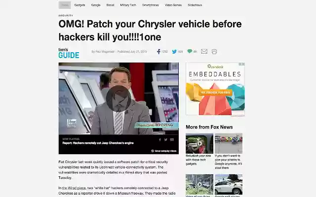 Better Fox News from Chrome web store to be run with OffiDocs Chromium online Better Fox News from Chrome web store to be run with OffiDocs Chromium online