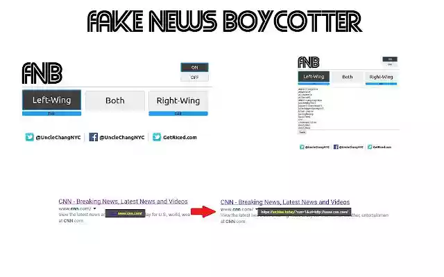 Biased News Boycotter from Chrome web store to be run with OffiDocs Chromium online Biased News Boycotter from Chrome web store to be run with OffiDocs Chromium online