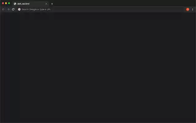 Blank Dark Tab from Chrome web store to be run with OffiDocs Chromium online Blank Dark Tab from Chrome web store to be run with OffiDocs Chromium online