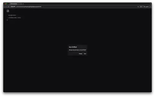 Block URL from Chrome web store to be run with OffiDocs Chromium online Block URL from Chrome web store to be run with OffiDocs Chromium online