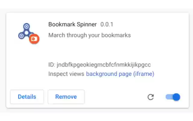 Bookmark Spinner from Chrome web store to be run with OffiDocs Chromium online Bookmark Spinner from Chrome web store to be run with OffiDocs Chromium online