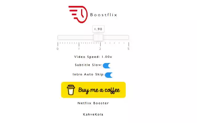 Boostflix from Chrome web store to be run with OffiDocs Chromium online Boostflix from Chrome web store to be run with OffiDocs Chromium online