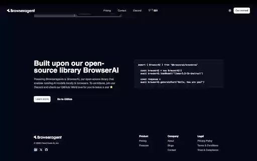 BrowserAgent AI Agents in Browser from Chrome web store to be run with OffiDocs Chromium online BrowserAgent AI Agents in Browser from Chrome web store to be run with OffiDocs Chromium online